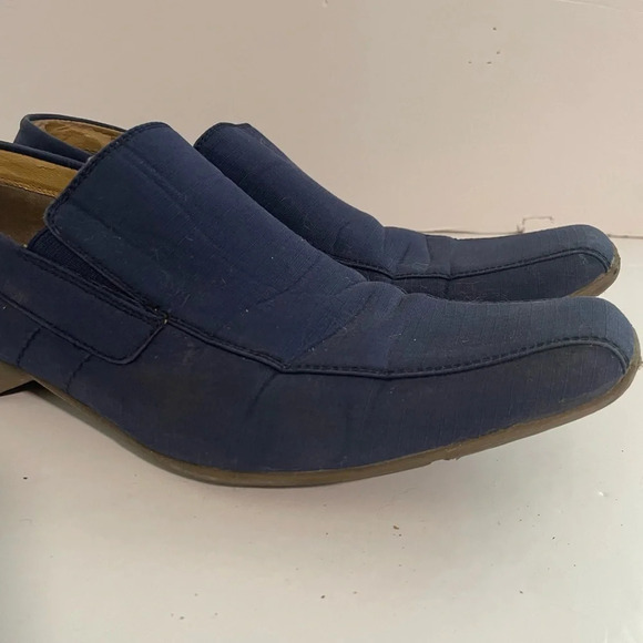 Call it Spring Men’s Canvas Blue  Loafers - 10 - Picture 5 of 11